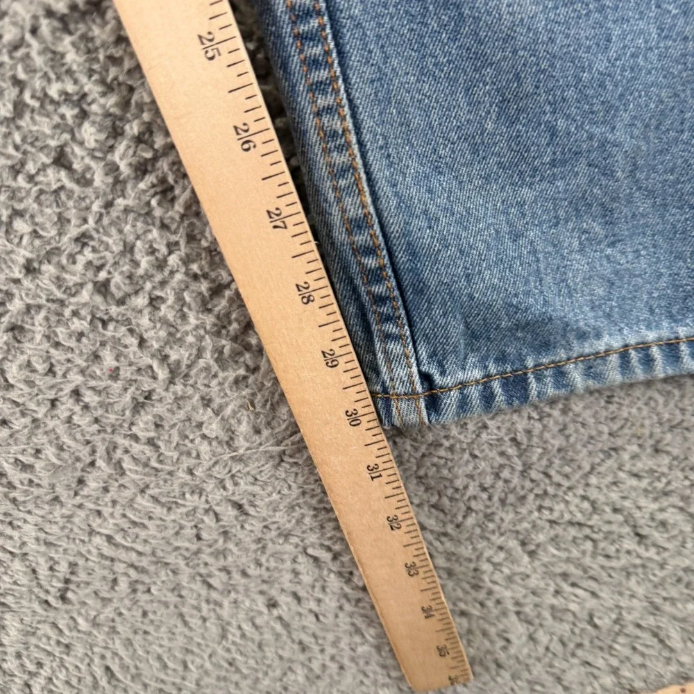 Levi's 505 Jeans Men 40x30 Blue Cotton Denim Straight Travel Workwear Streetwear